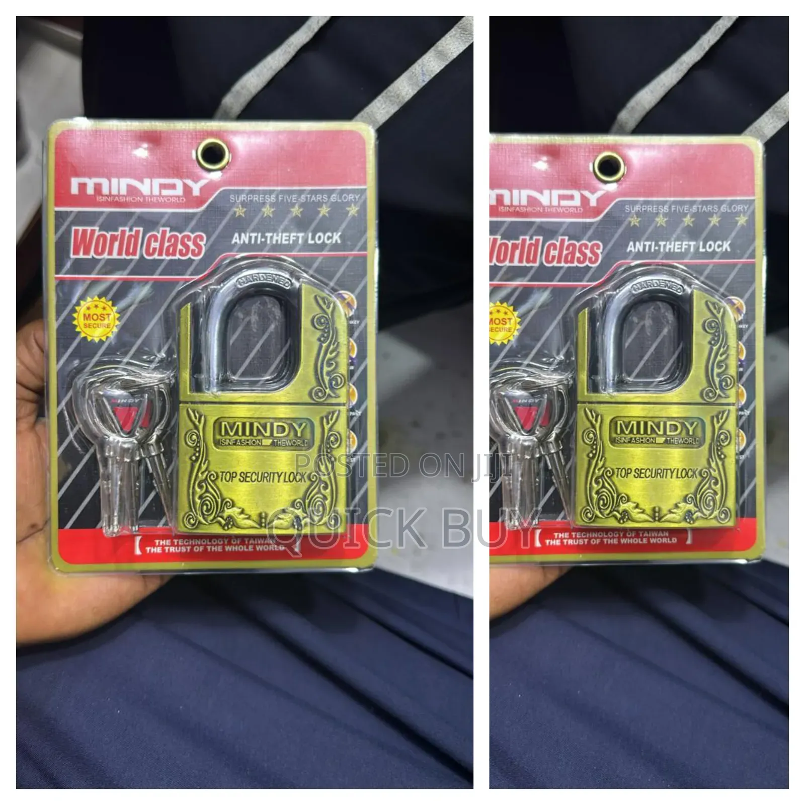 Mindy World Class Antitheft Lock