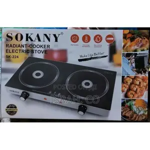 Sokany Tabletop Cookerelectric Infrared Cooker Stove - Black