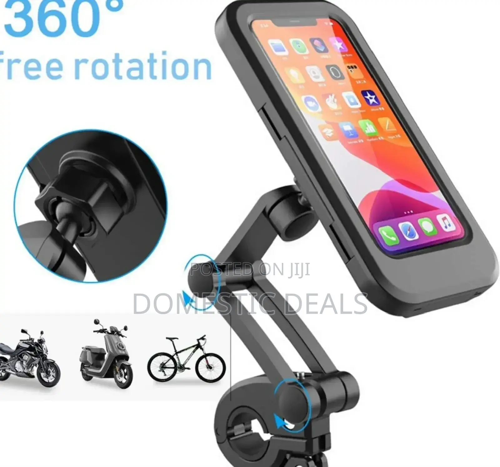Mount Single Waterproof Bike Phone Case
