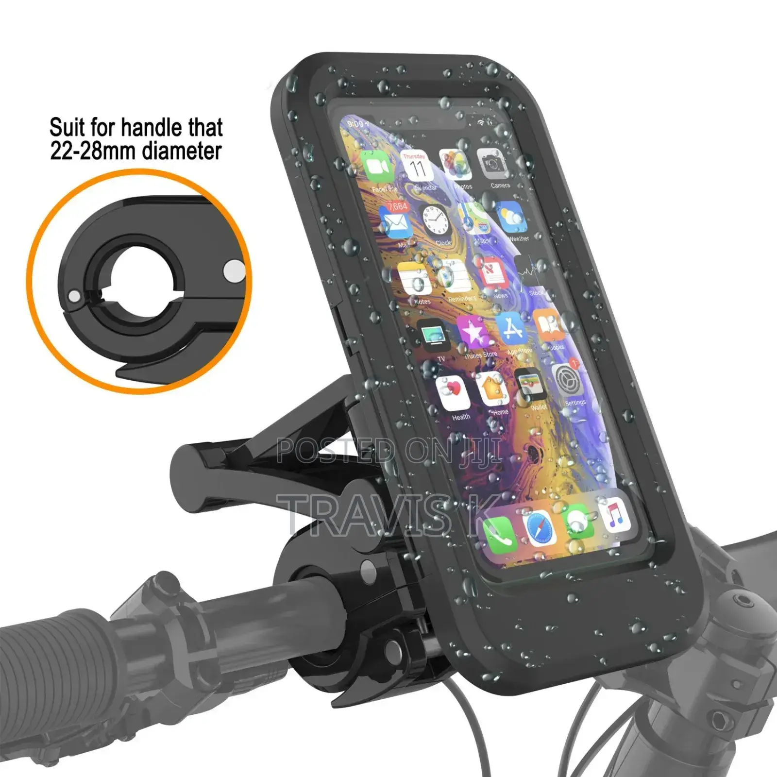 Mount Single Waterproof Bike Phone Case