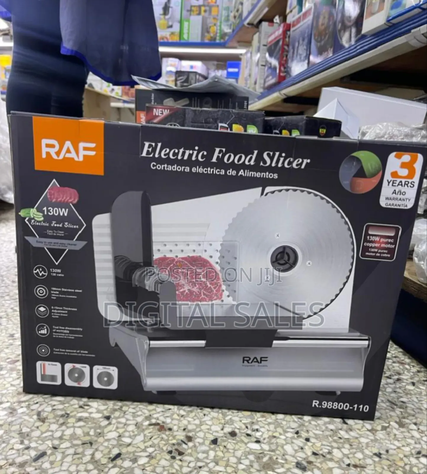 RAF Electric Food Slicer