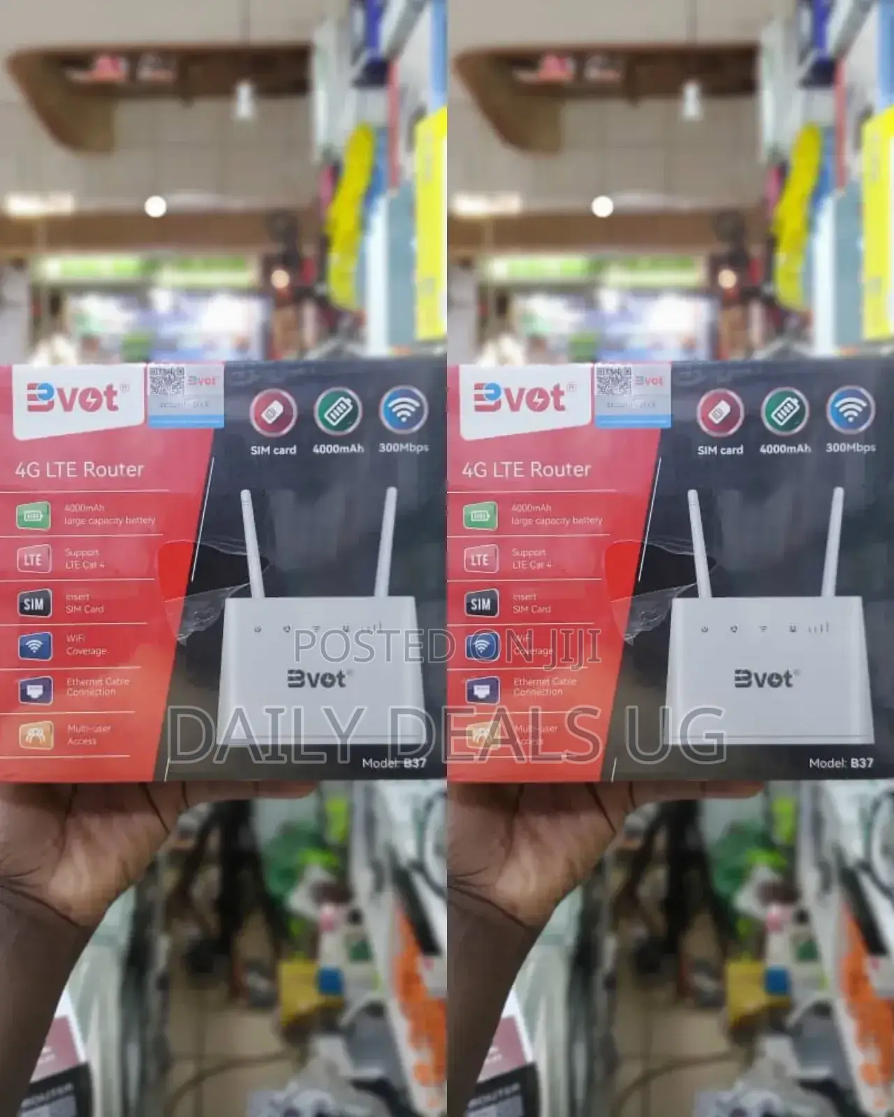 Electric 4G LTE Router