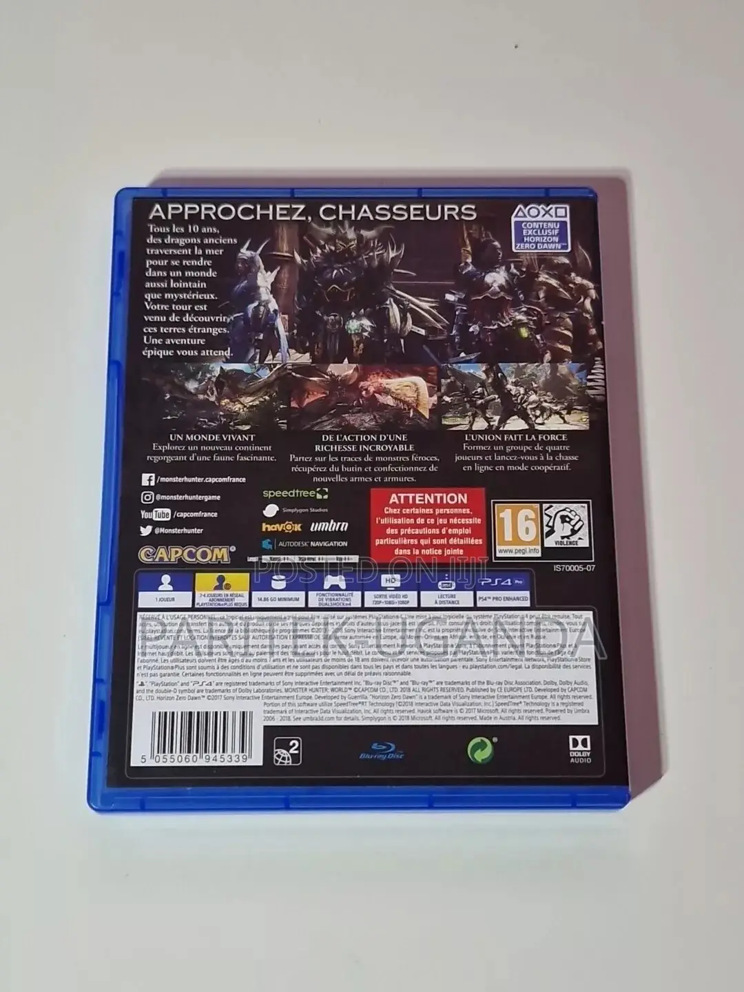 Used Monster Hunter World Ps4