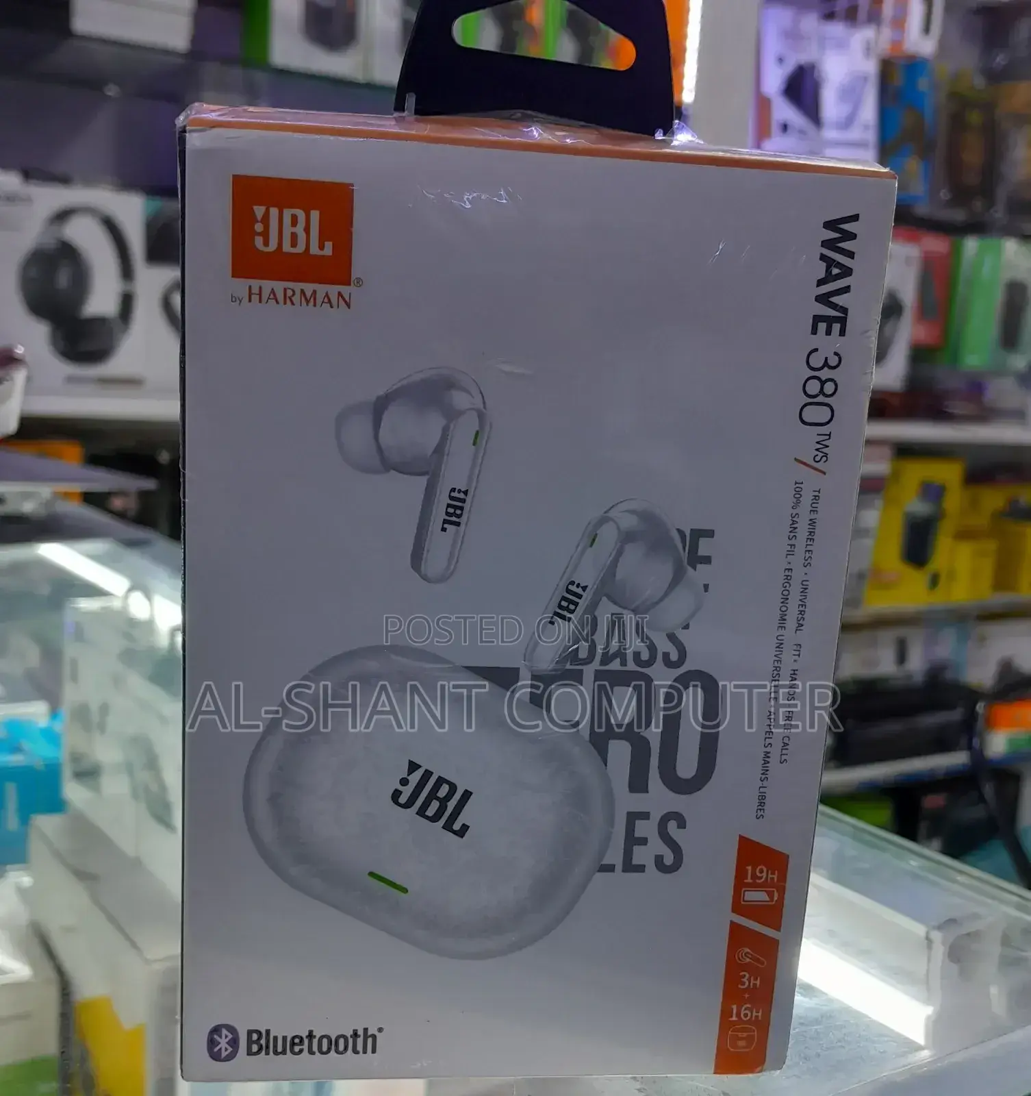 Wireless Earphones/JBL Wave 380 Earphones