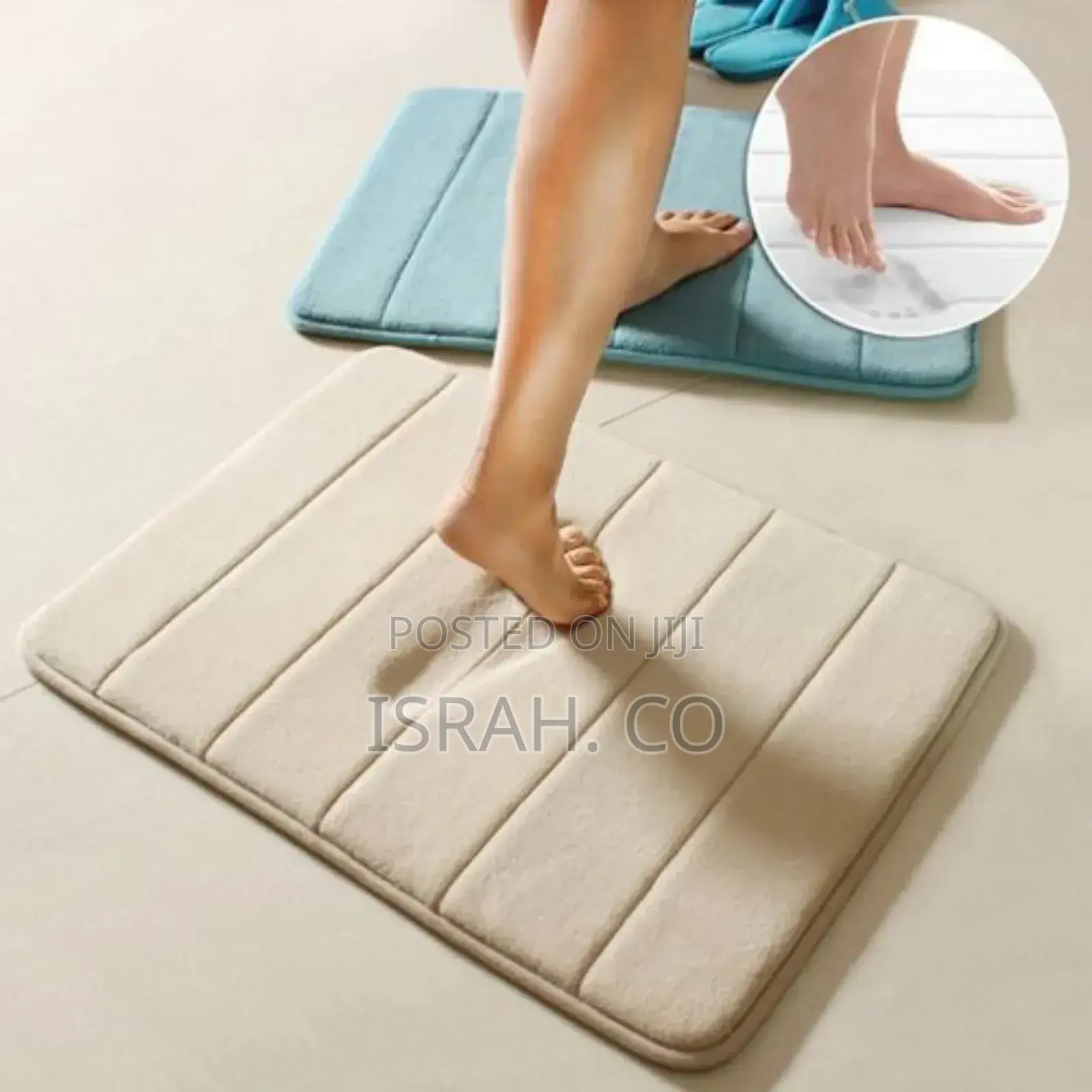 Kitchen Door Floor 40*60cm Bathroom Carpet Rug Memory Foam