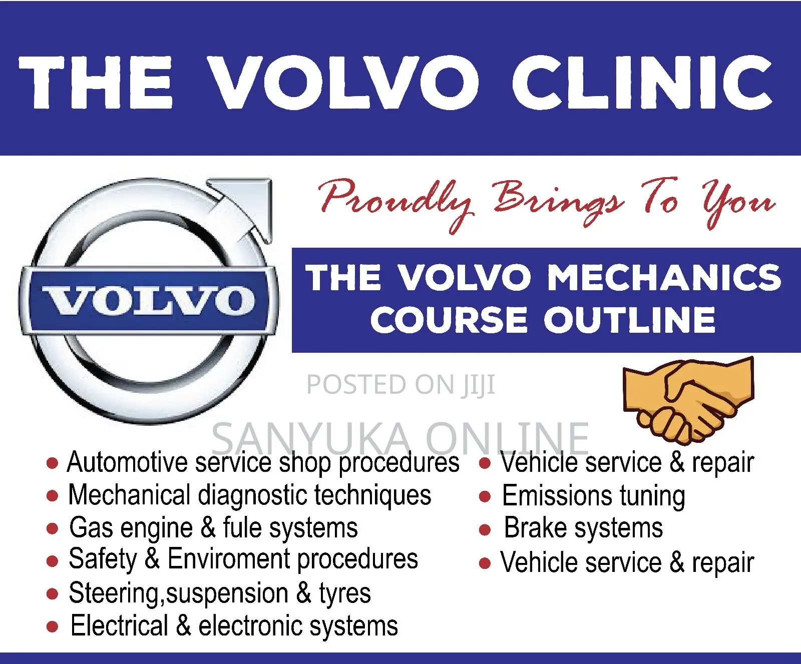 Volvo Mechanics Course Training