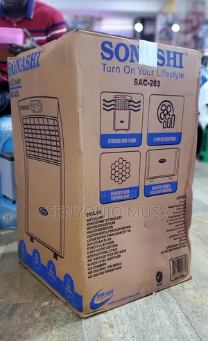 SONASHI SAC-203 Air Cooler - 15L, 3 Speed,Cooling Tech-1600w