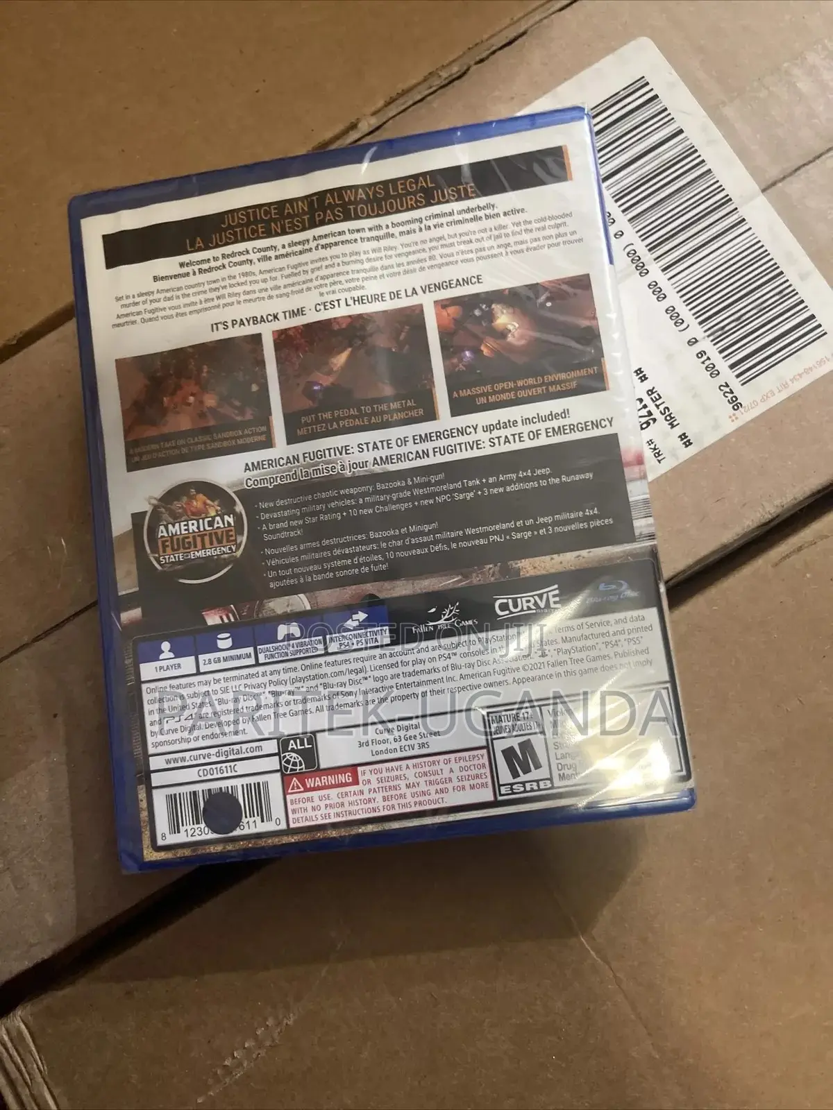 Used American Fugitive Ps4
