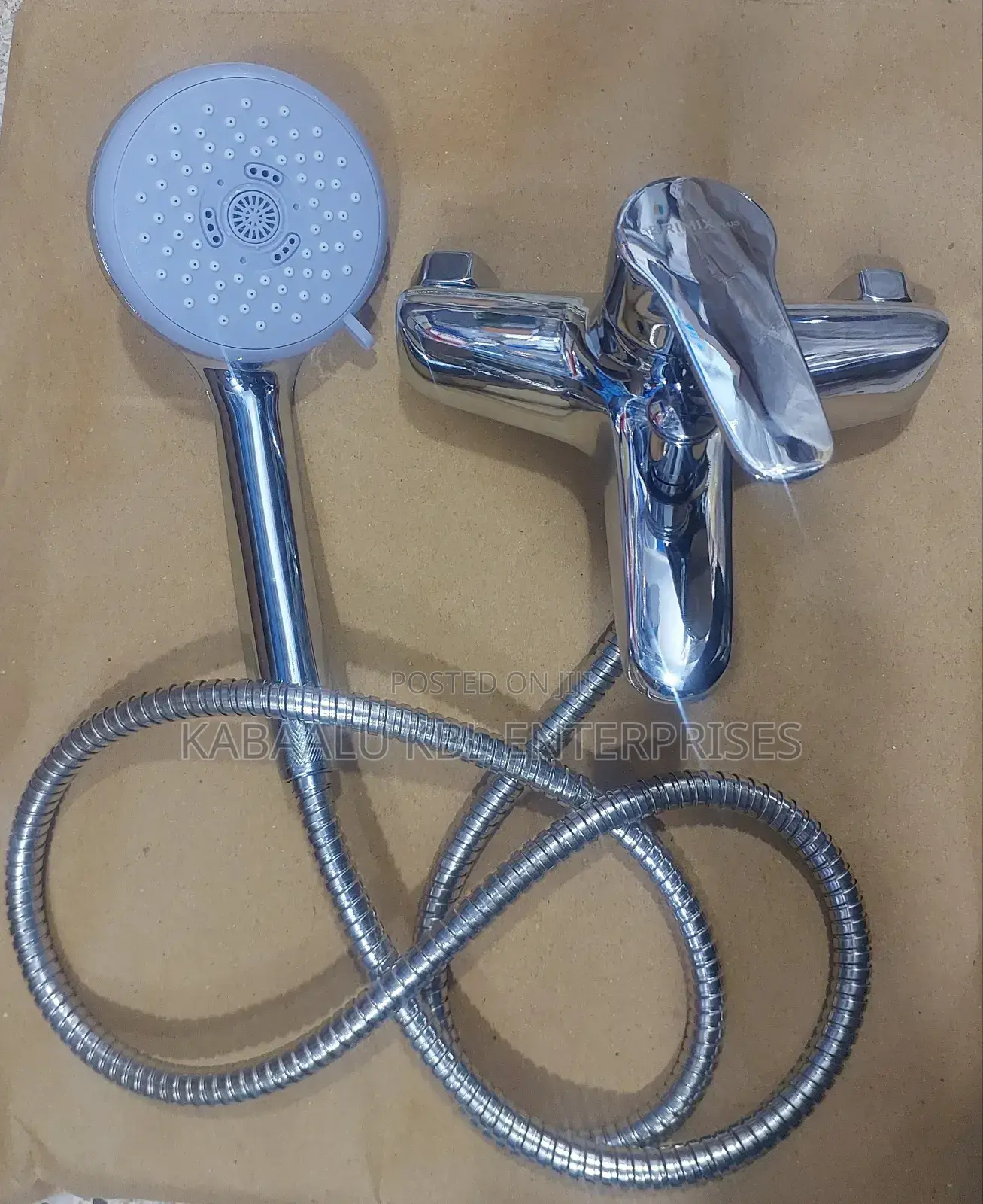 Brimix Shower Mixer Lift and Turn With Telephone Shower