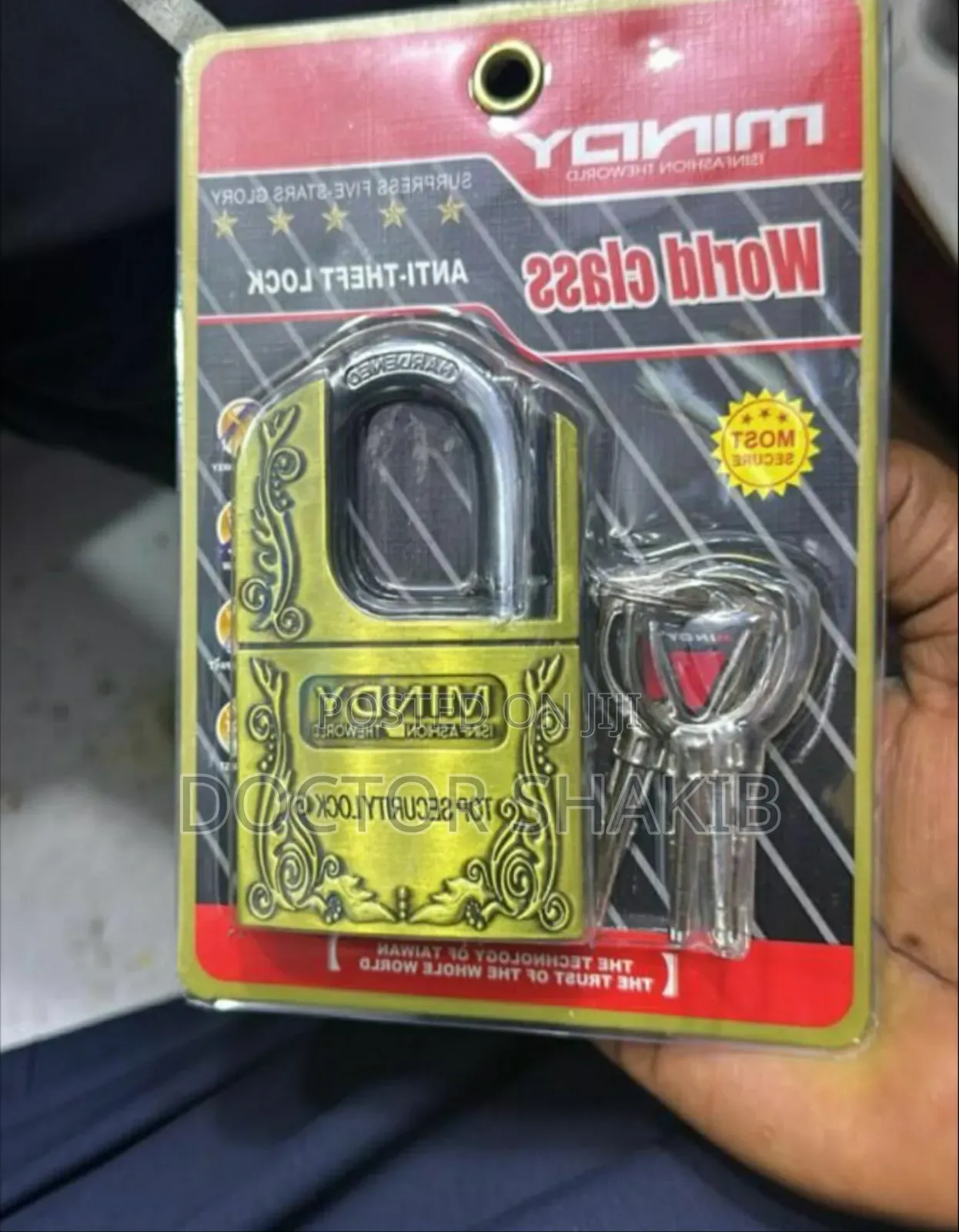 Original Anti Theft Lock Padlock Mendy