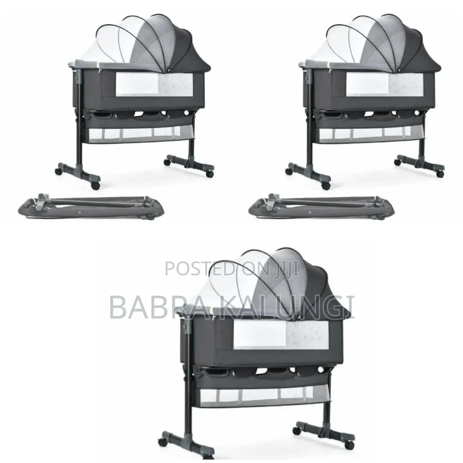 3 in 1 Adjustable and Foldable Baby Bassinet