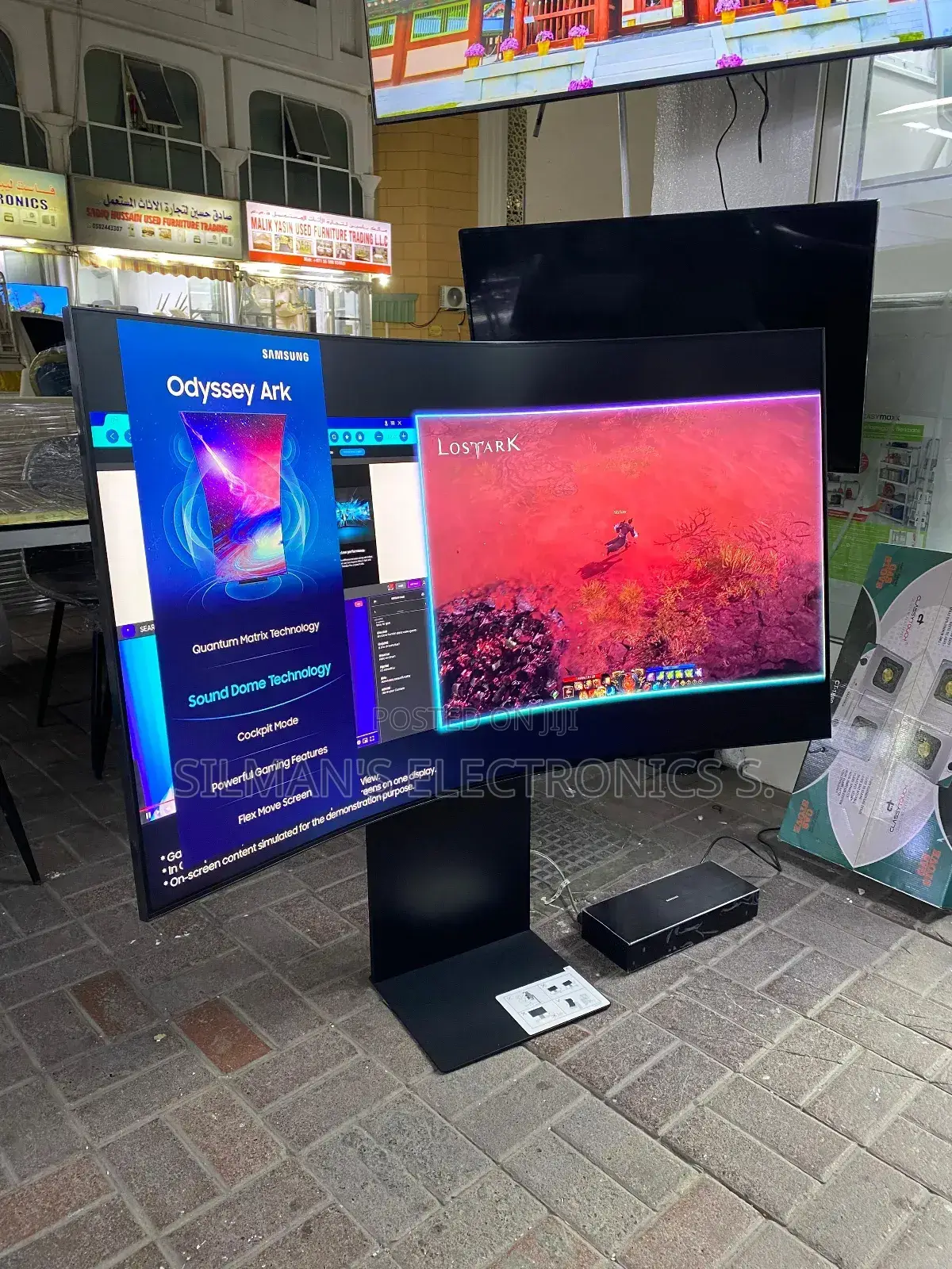 The All New Samsung 55" Odyssey Ark Both Monitor and TV