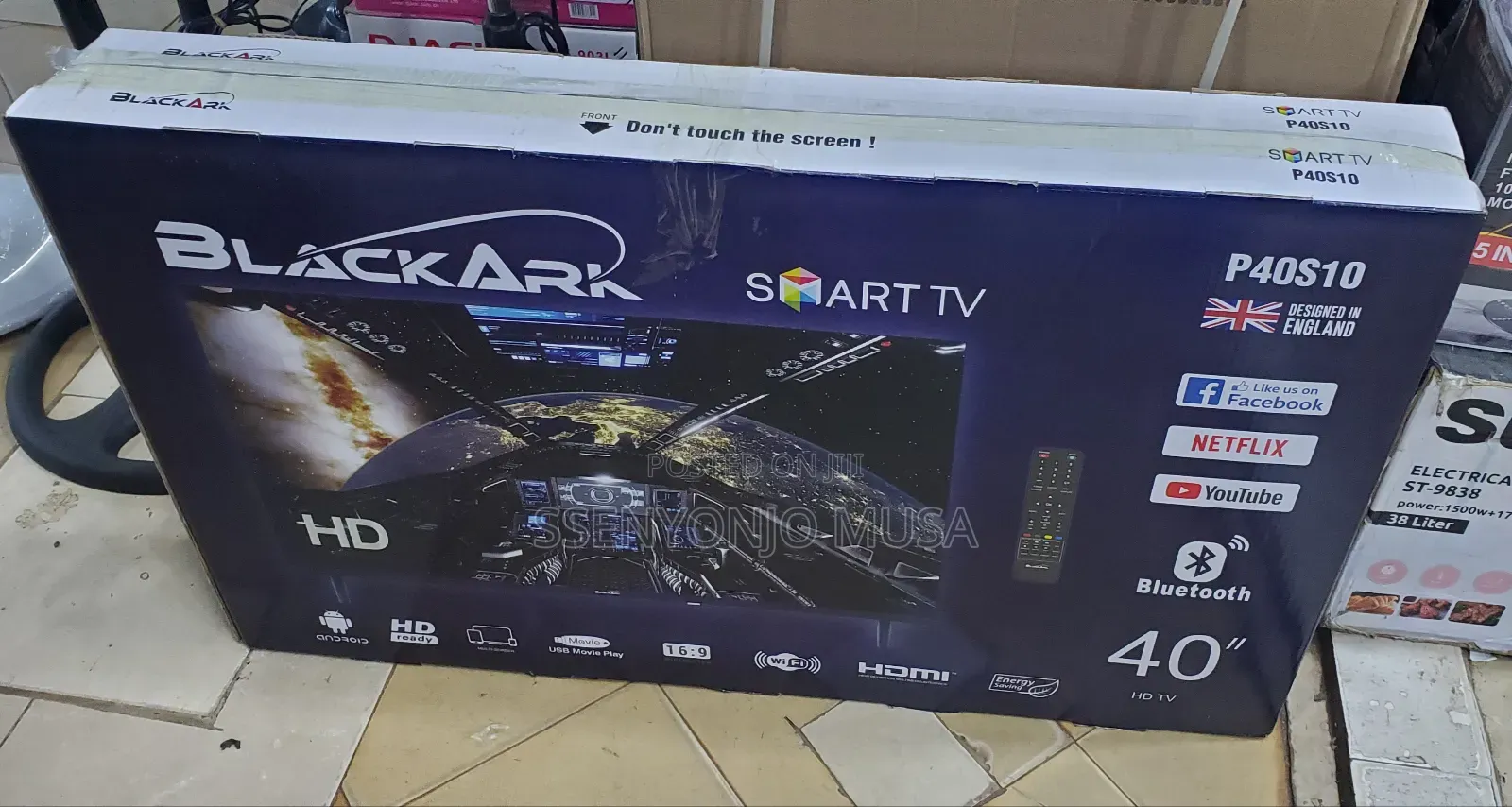 Blackark P40s10 40" Smart Tv - Hd Ready, Led, Hdmi, Usb-