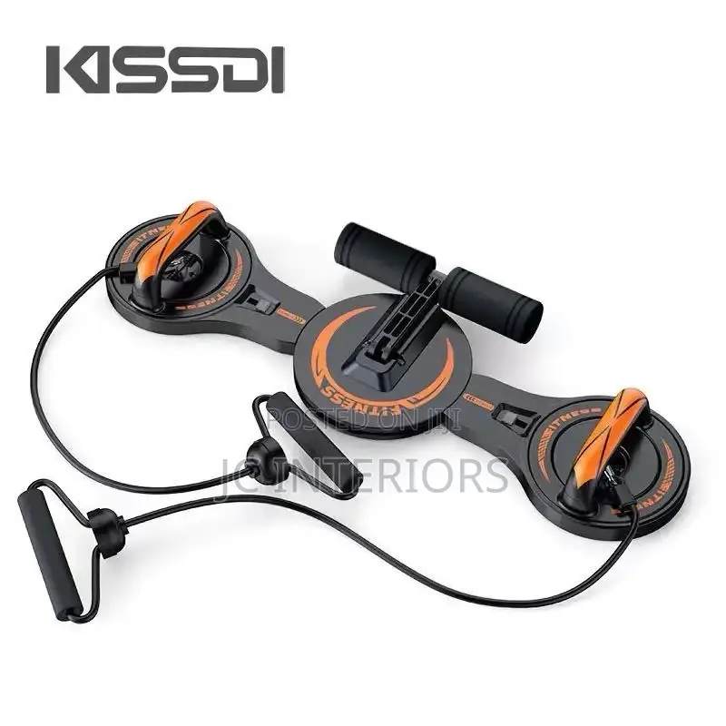 Multipurpose Portable Belt Pull Rope, Push-Ups Board,