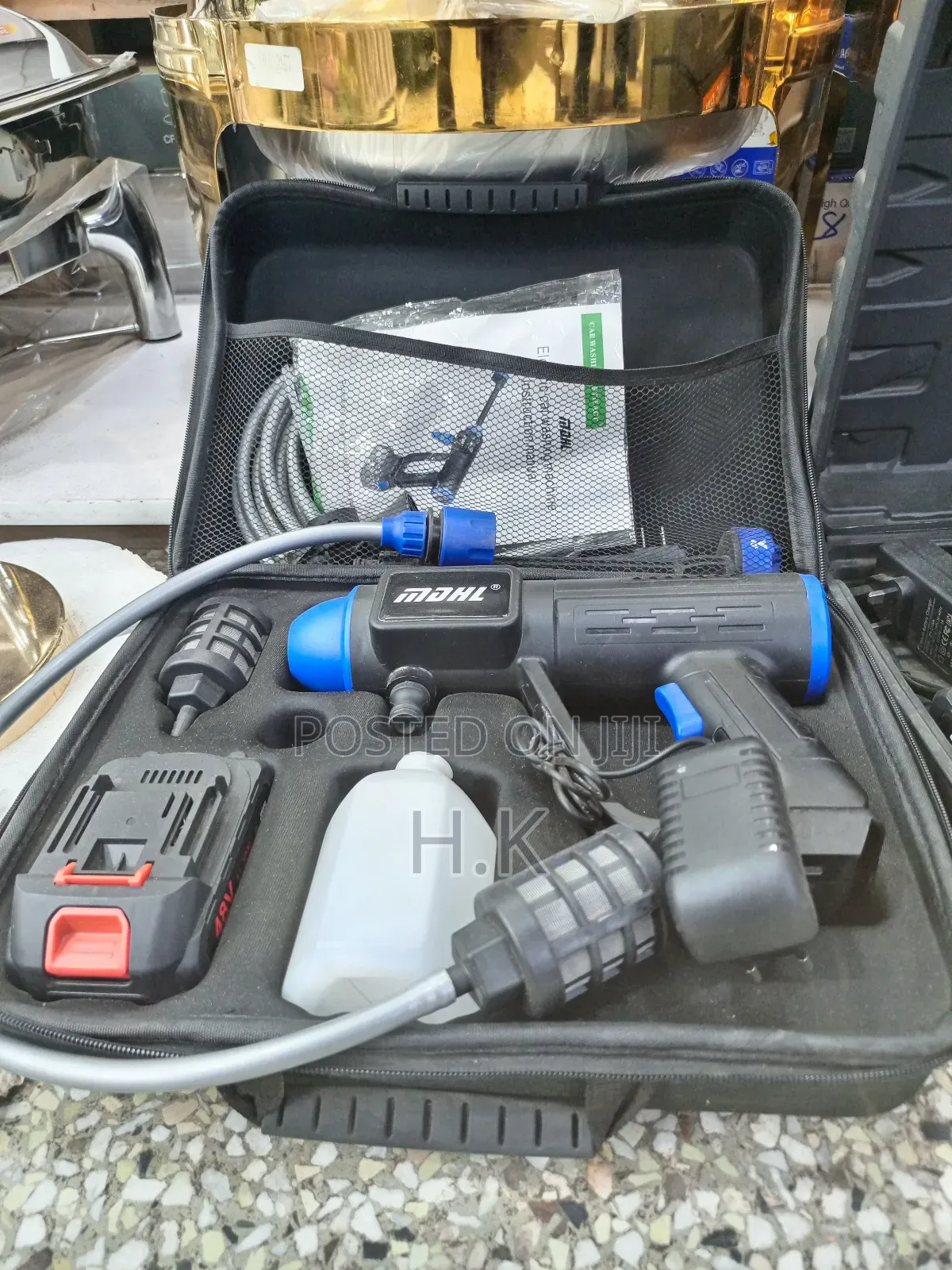 48V Li-Ion Cordless Pressure Washer.