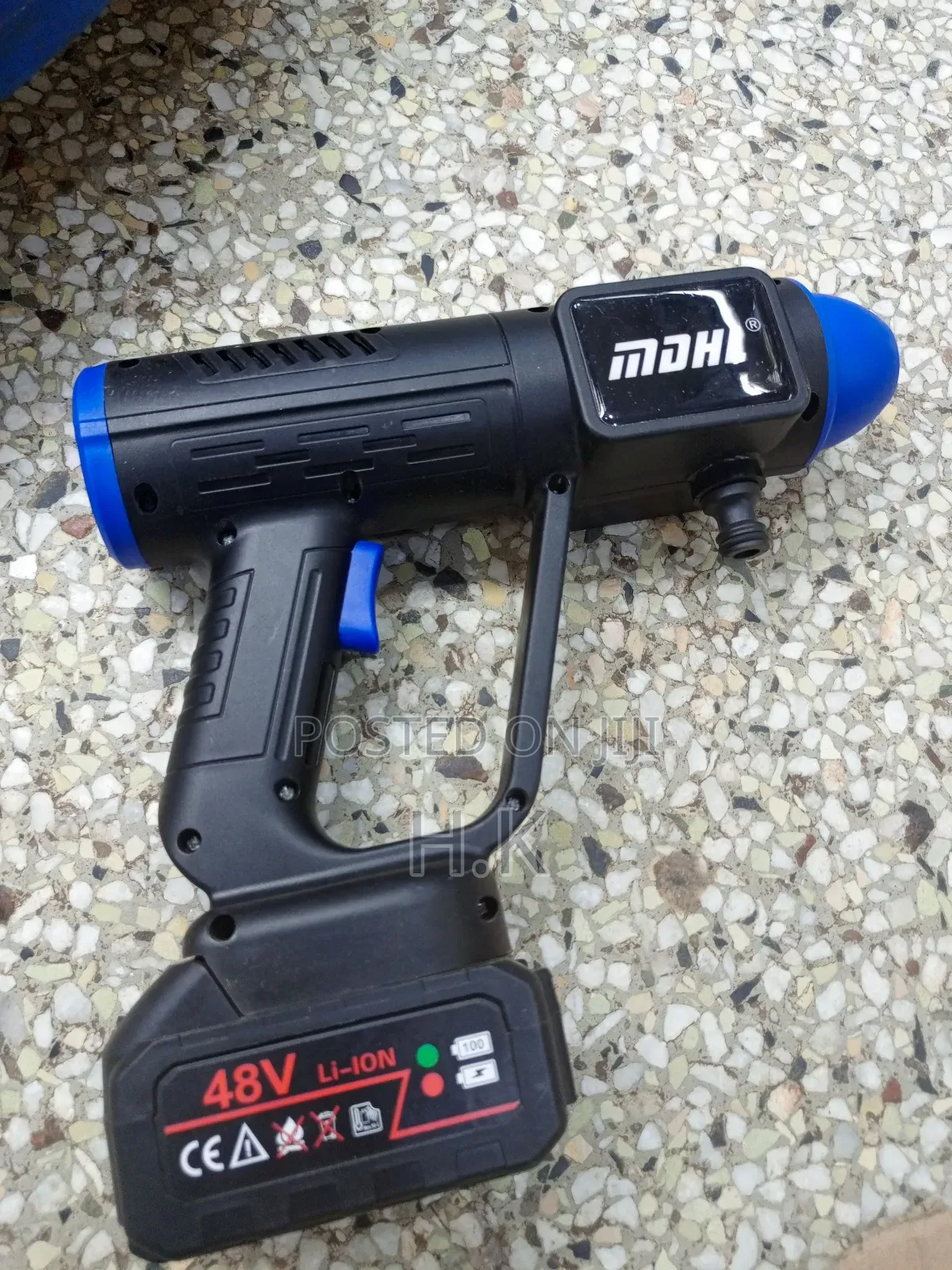 48V Li-Ion Cordless Pressure Washer.