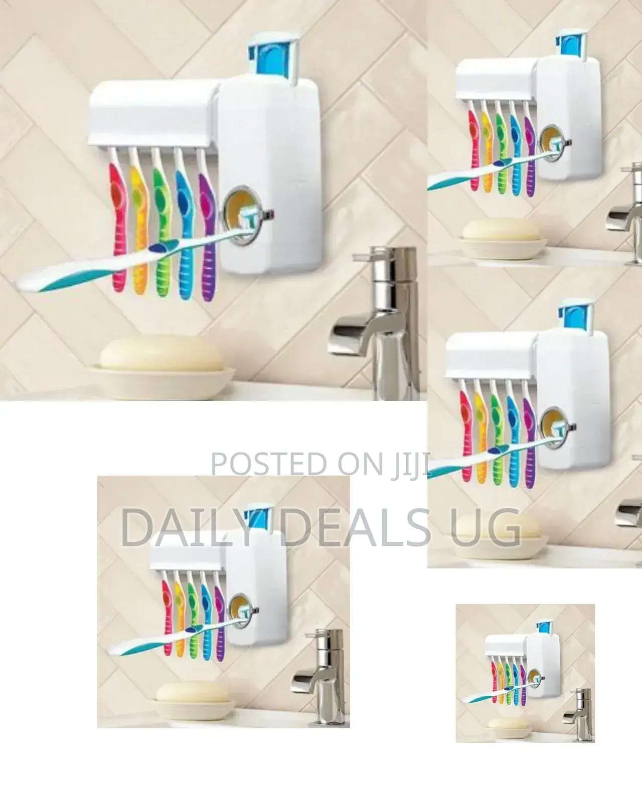 Mounted Toothbrush Holder