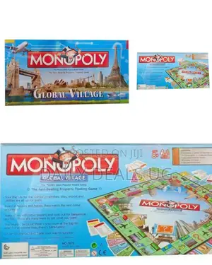 Global Monopoly Game Board