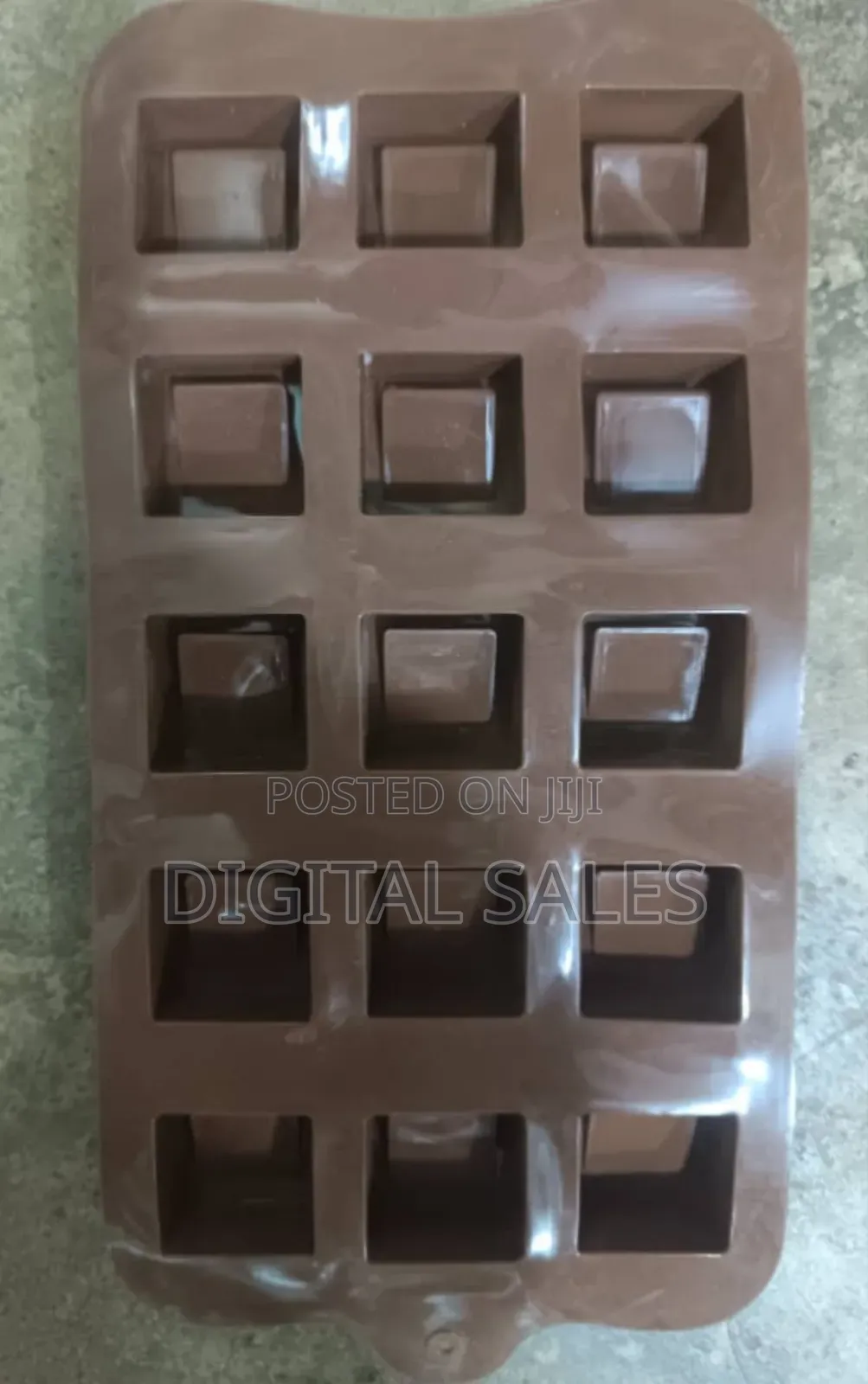 Chocolate Rubber Icecube Trays