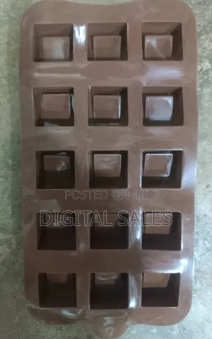 Chocolate Rubber Icecube Trays