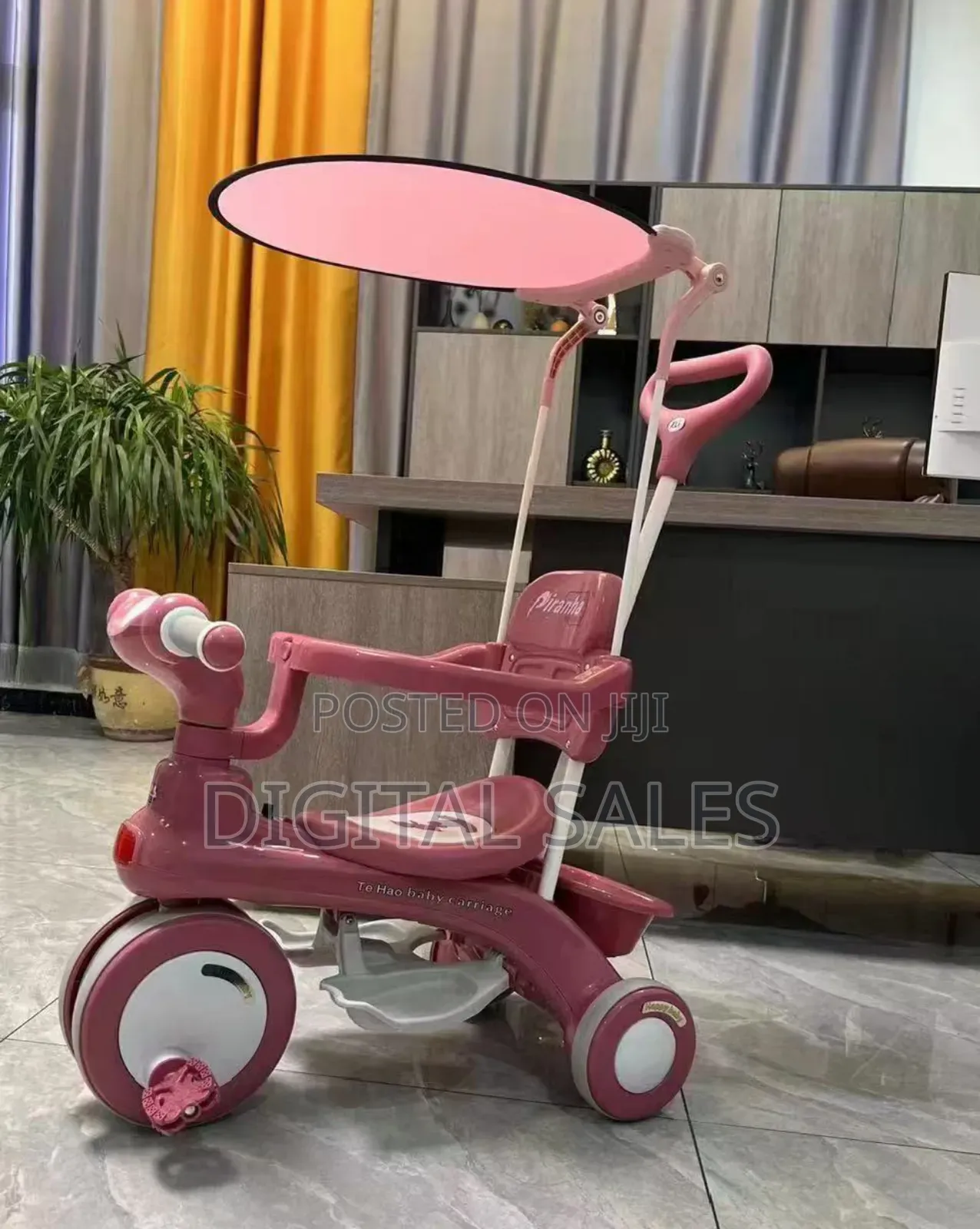 Kids 3in1 Tricycle Push Bike