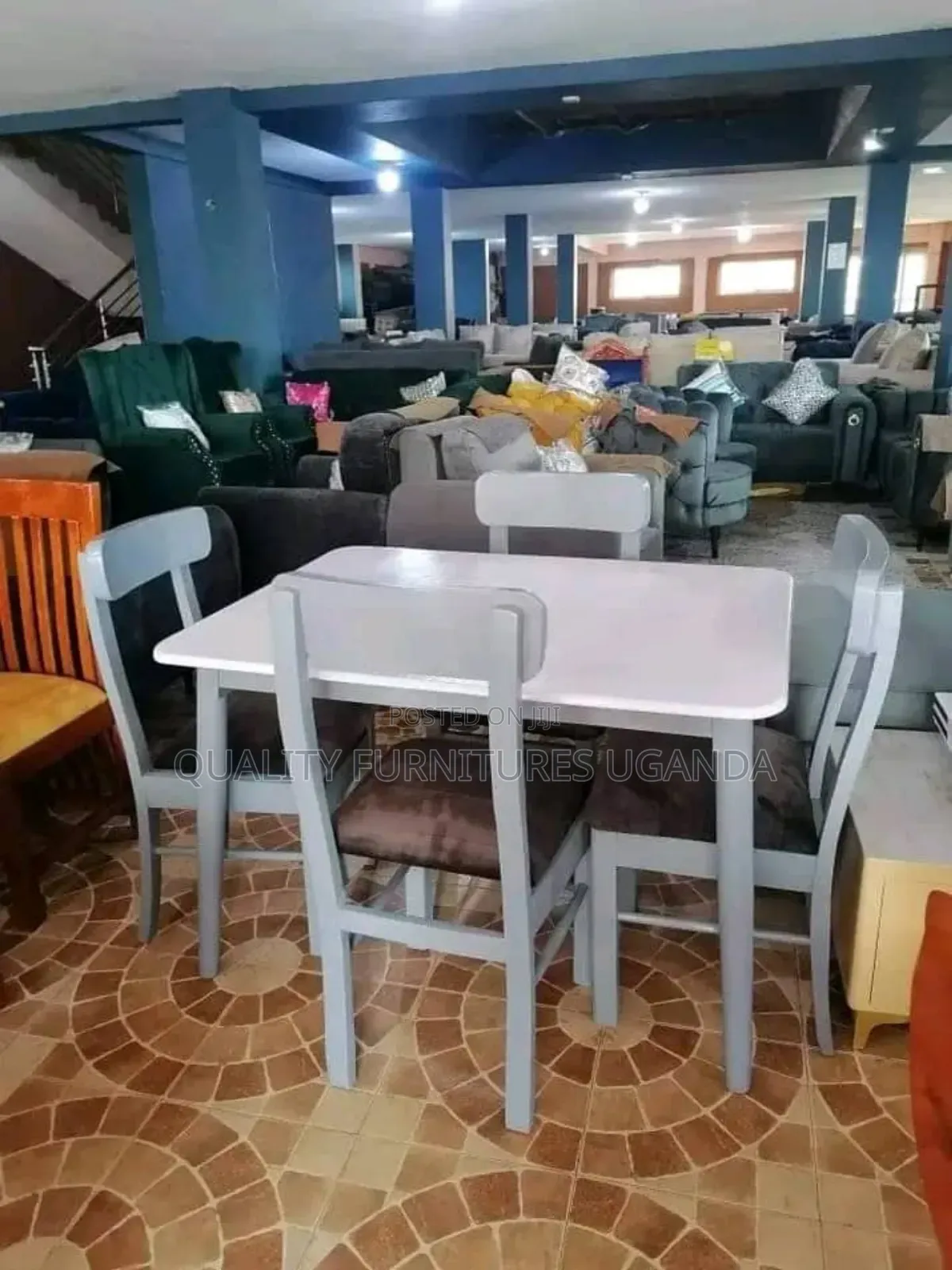 4 Sitter Dinning Table in White Colour