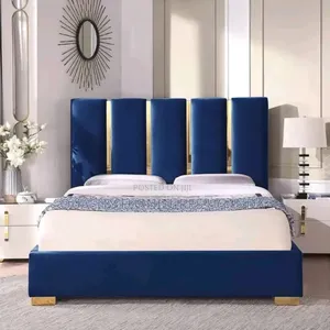 Simple 5x6 Upholstery Fabric Bed