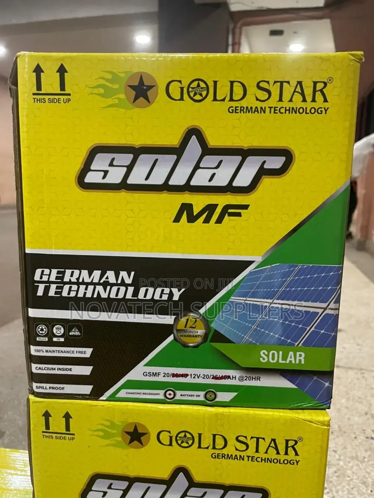 20ah Gold Star Maintenance Free Batteries