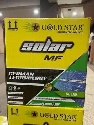 20ah Gold Star German Technology Solar Batteries Sak