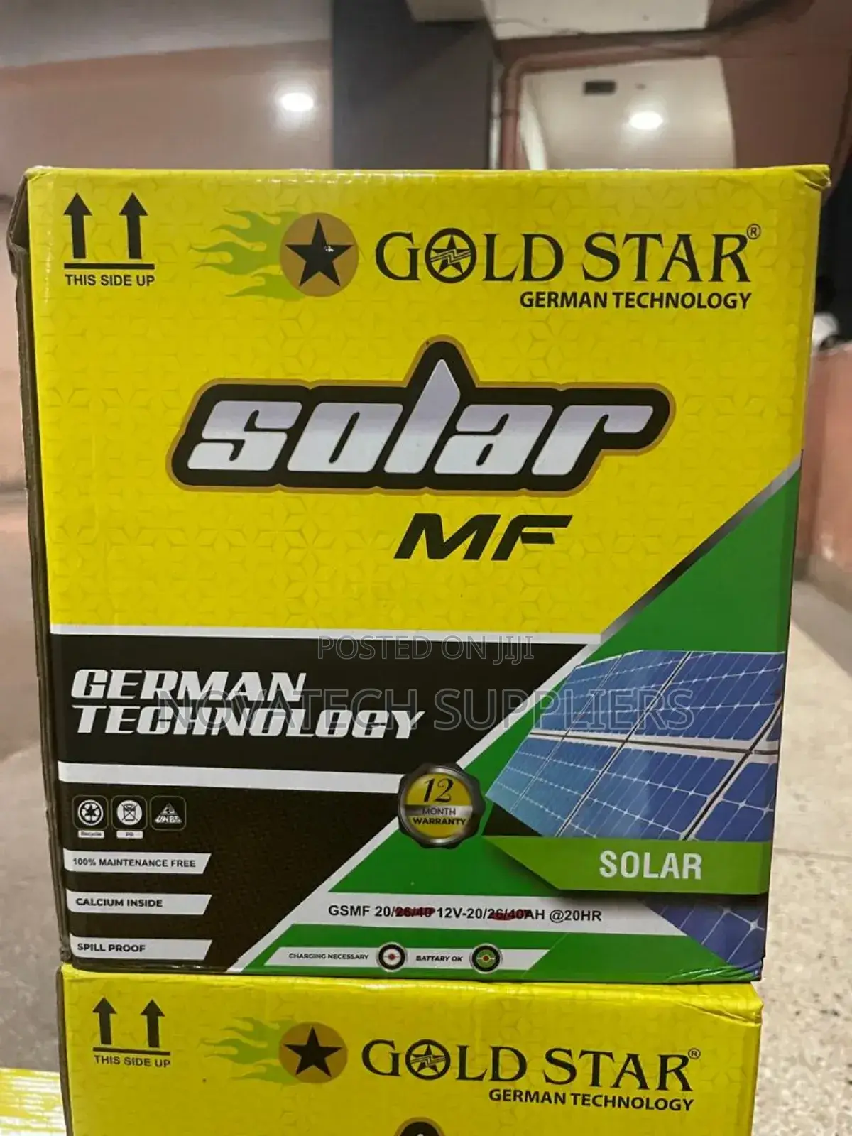 20ah Gold Star Maintenance Free Batteries Kael