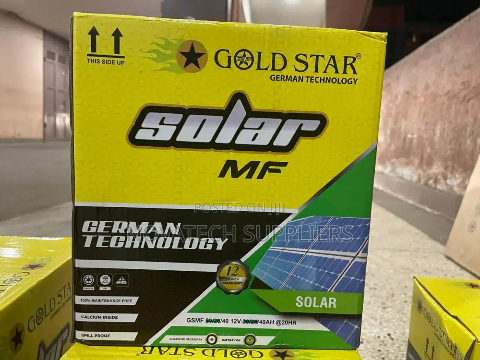 40ah Gold Star Maintenance Free Batteries Mak