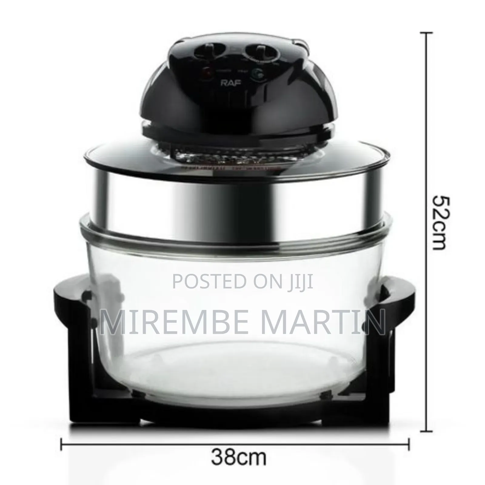 Electric Smart Deep Digital 1200W Air Fryer Oven Cooker