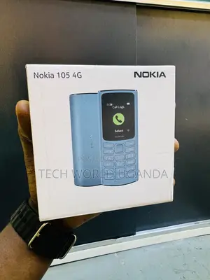New Nokia 105 4G Black
