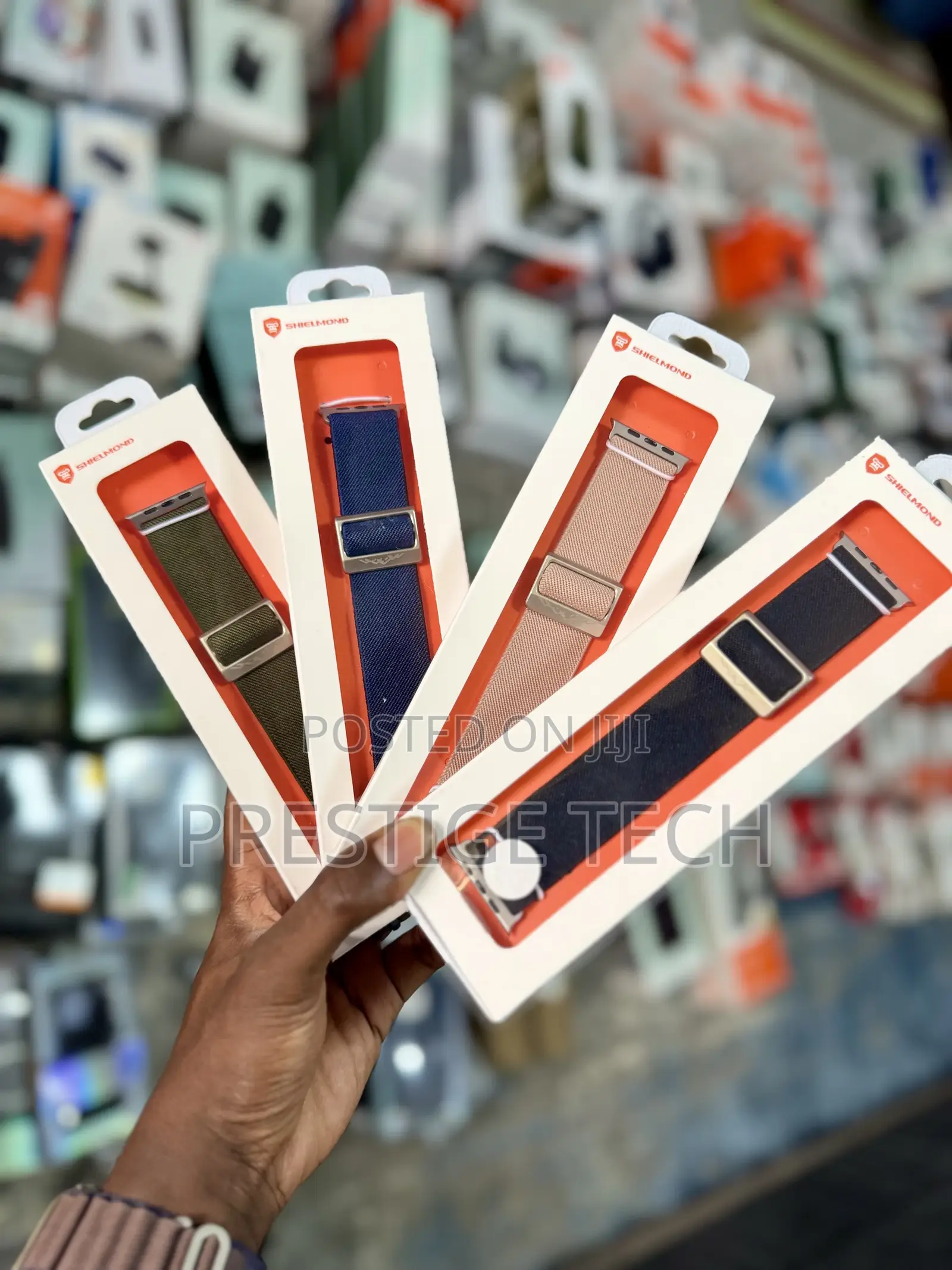 Apple Watch Premium Straps / Bands, Stainless Steel, Leather