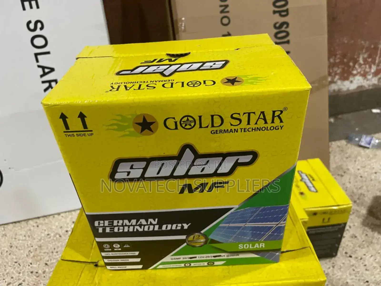 20ah Gold Star Maintenance Free Solar Battery Gahp
