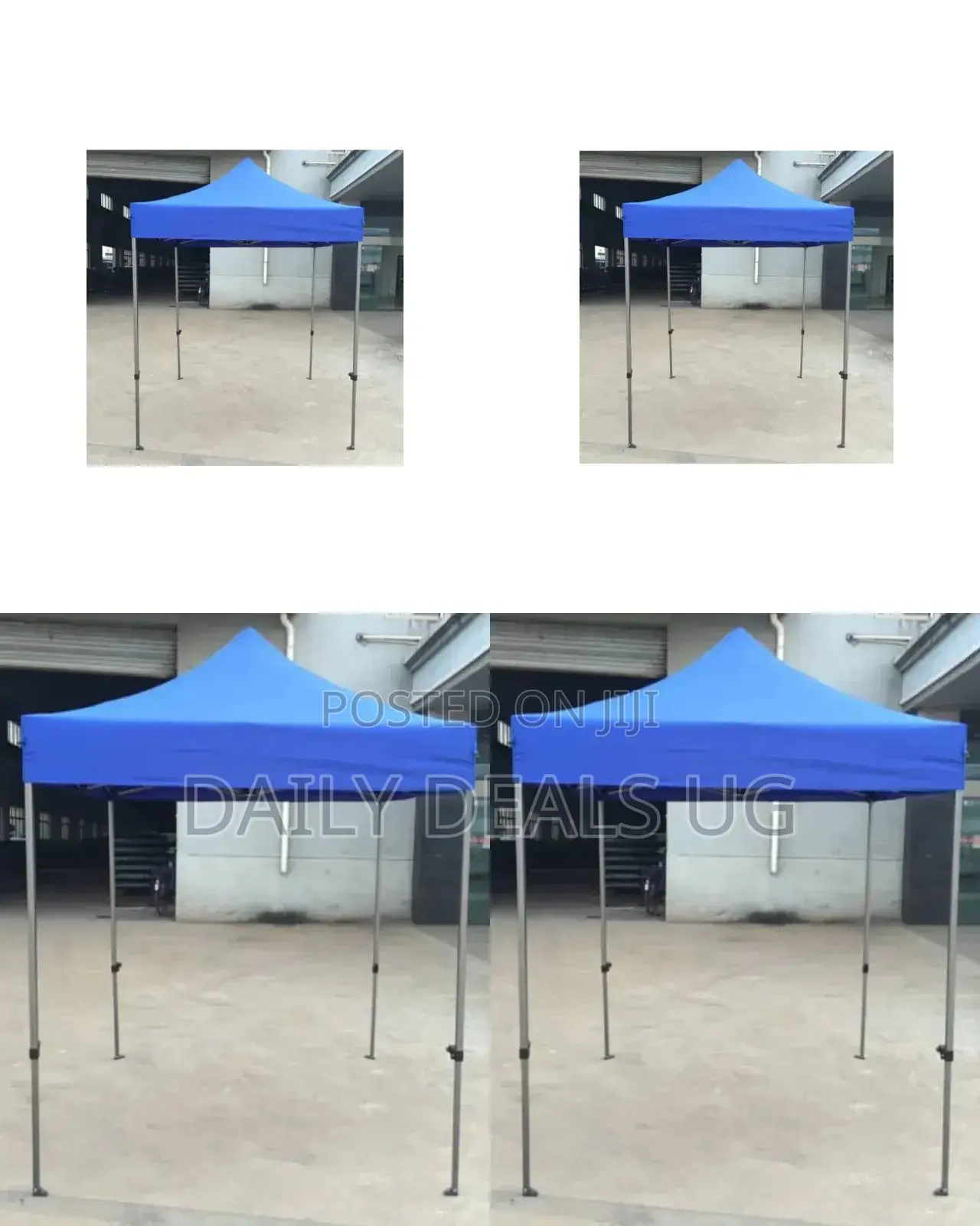 Double Blue Camping Tent