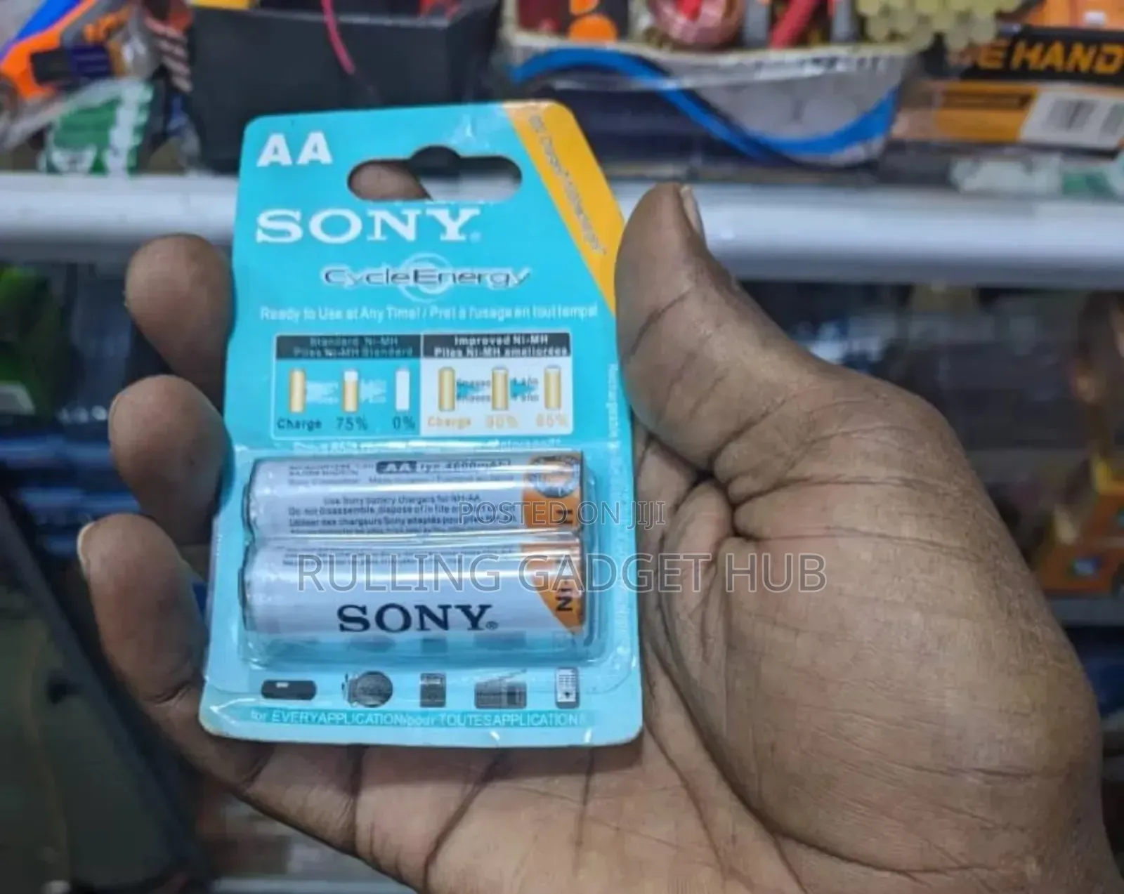 Sony 1.2v Aa 4600mah Rechargeable Batteries