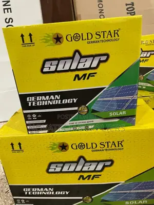 50ah Gold Star Maintenance Free Solar Batteries Remi