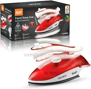 RAF RAF Steam Electric Trekking Iron, 800W, R.1259R (Red)