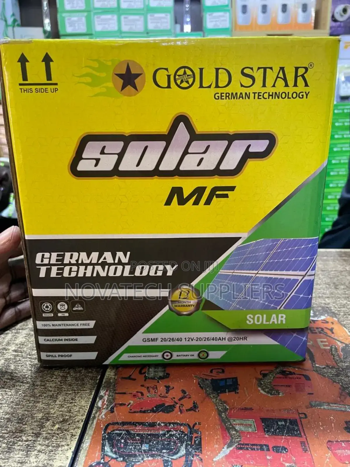 40ah Gold Star Maintenance Free Batteries Magn