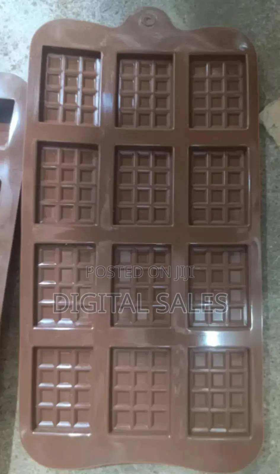 Chocolate Rubber Icecube Trays