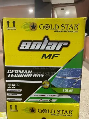 20ah Gold Star German Technology Solar Batteries Wodn