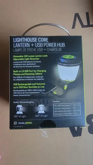 Lighthouse Core Lantern With 10w Nomad Foldable Solar Panel