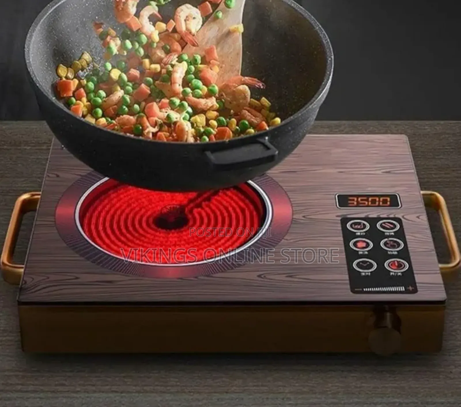 Portable Infrared Electric Stove Digital Timer for Tabletop
