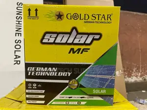 20ah Gold Star German Technology MF Solar Batteries Zak