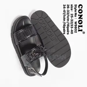 Photo - Original Boy's Open Shoes-Black