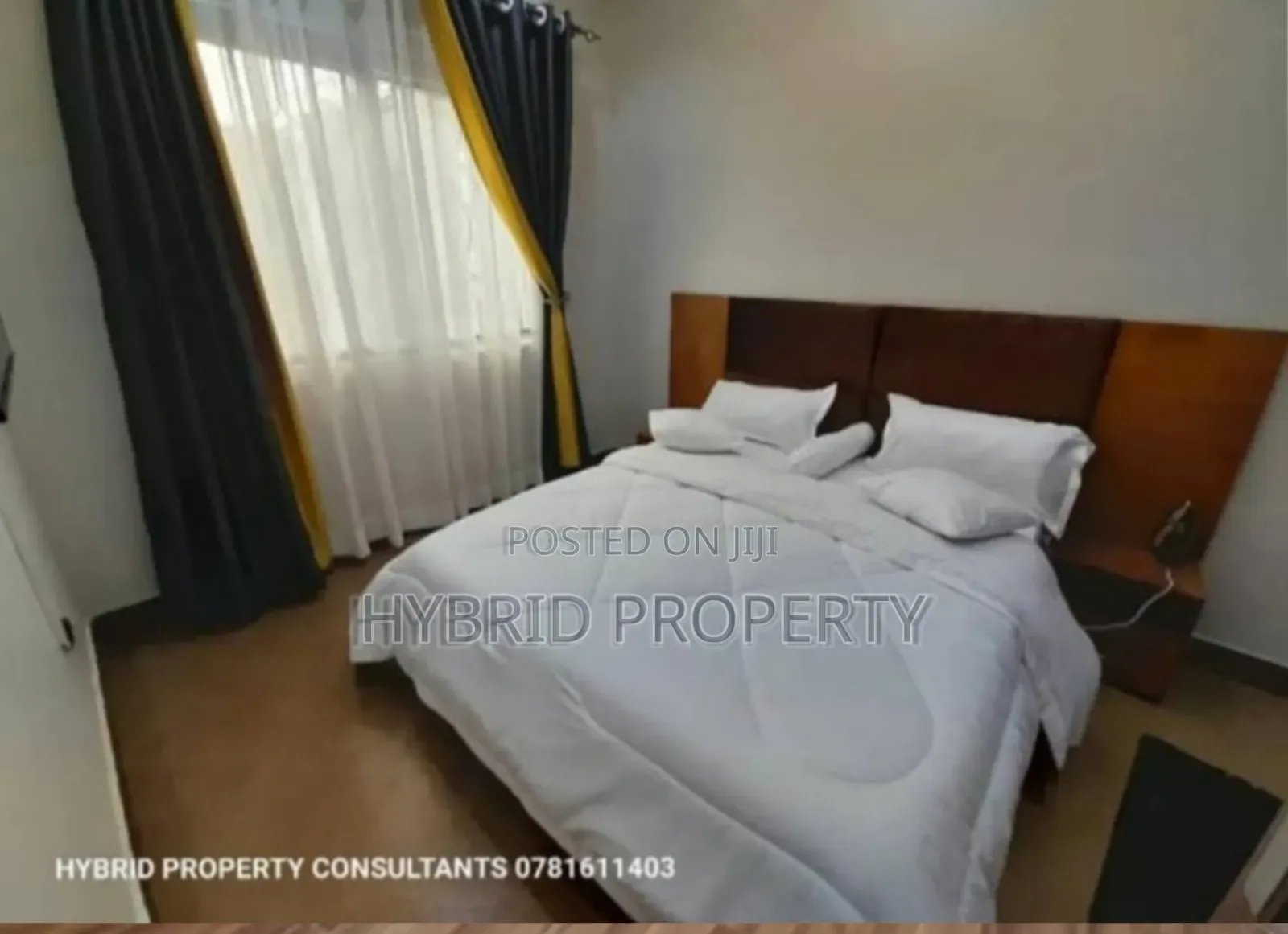 Furnished 2bdrm Apartment in Wakiso Town Along for rent