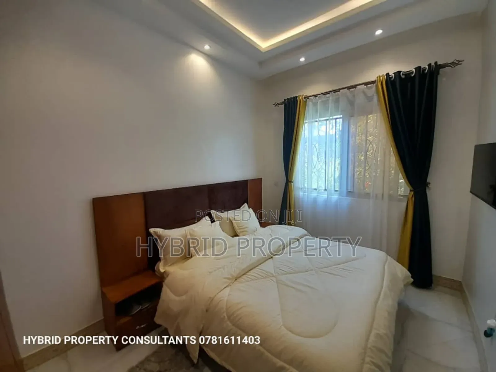 Furnished 2bdrm Apartment in Wakiso Town Along for rent