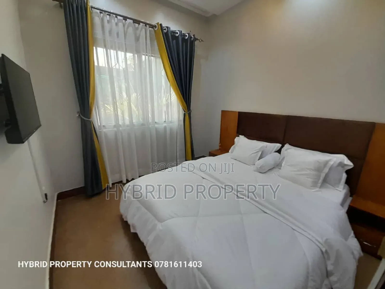 Furnished 2bdrm Apartment in Wakiso Town Along for rent