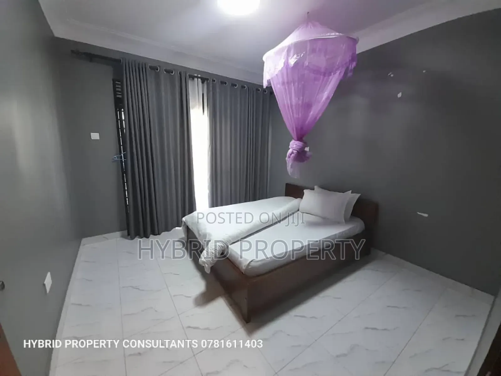 Furnished 2bdrm Apartment in Wakiso Town Along for rent